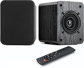 40W Bluetooth Bookshelf Speakers with 3" Drivers