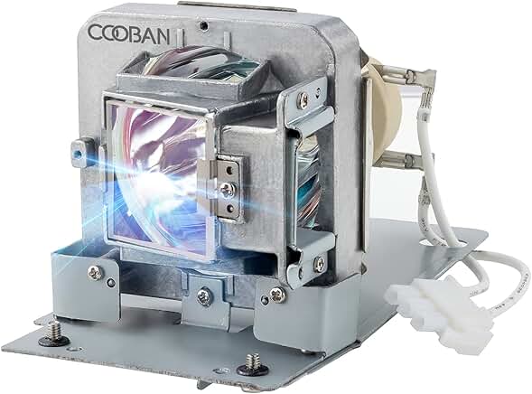 Replacement projector lamp with housing for Benq models