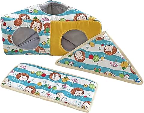 Hedgehog Fleece Corner Hideout and Play Tunnel