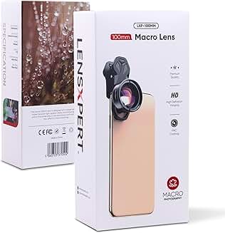 Professional 100mm Macro Lens for Smartphone Photography