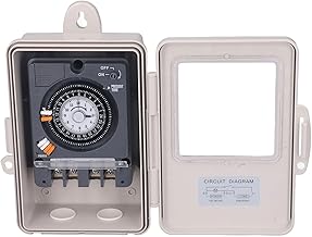 Mechanical 24-Hour Timer Switch for Lighting and Appliances