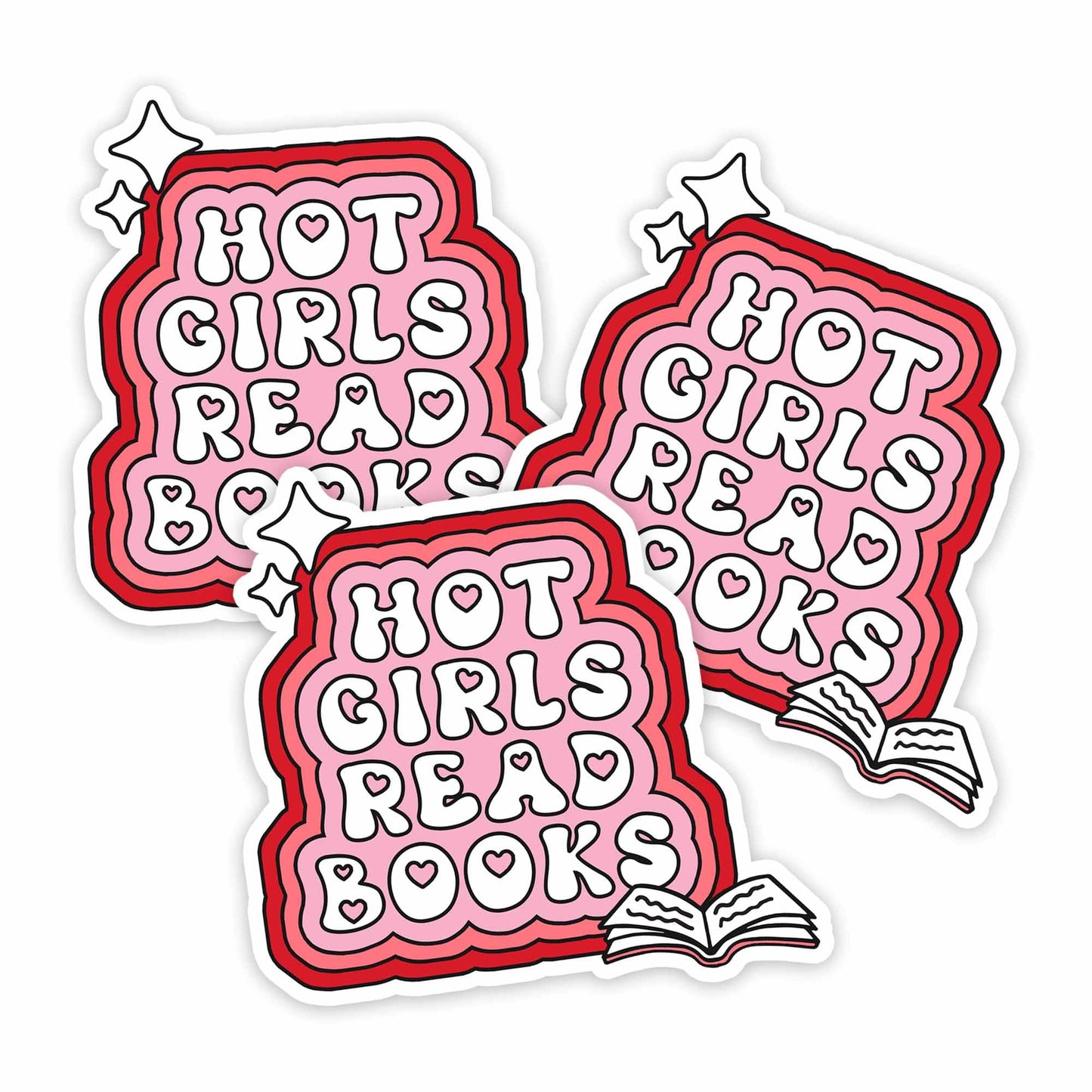 Three Bookish Stickers for Kindle Paperwhite