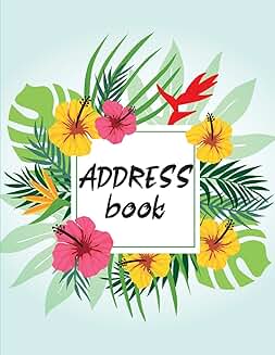 Large Print Address Book with 300+ Contacts