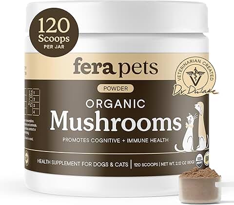 Mushroom Supplement for Dogs & Cats with Turkey Tail