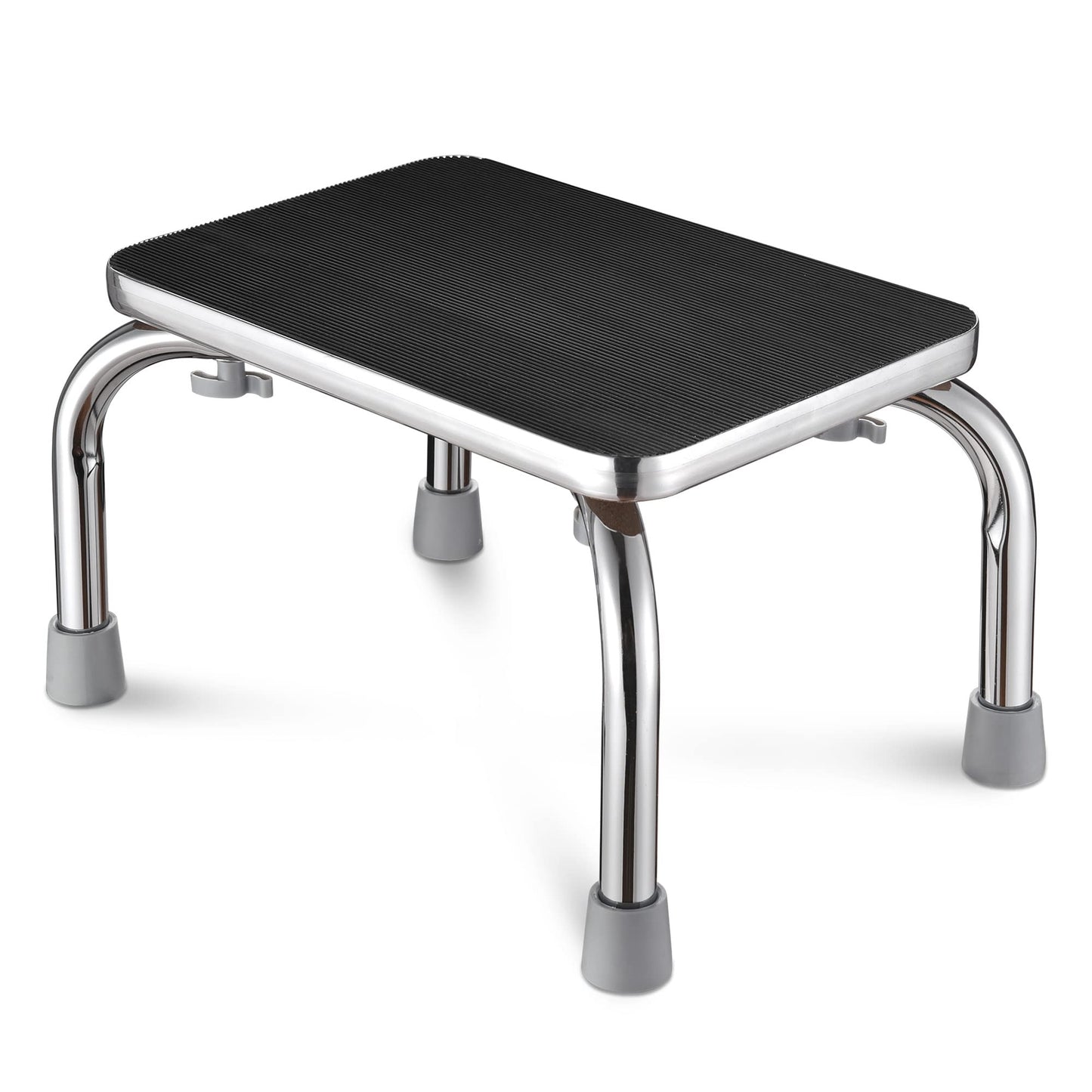 Medical Steel Step Stool Anti- Platform Footstool for Seniors Adults Kids 500 s Weight Limit