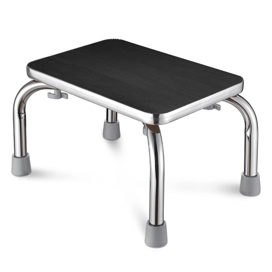 Medical Steel Step Stool Anti- Platform Footstool for Seniors Adults Kids 500 s Weight Limit