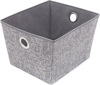 Large Non Woven Open Cube Storage Bin with Handles