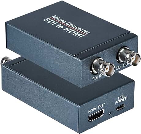 SDI to HDMI Converter with Loopout and 1080P Support
