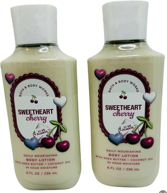 Sweetheart Cherry Body Lotion, 8 oz, Pack of 2