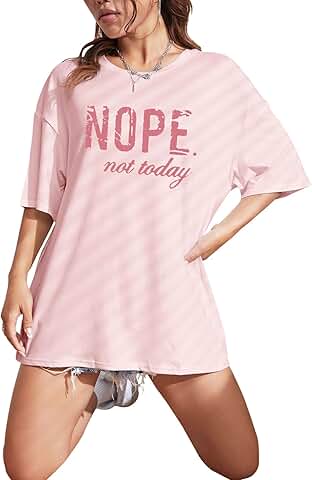 Women's Oversized Gym and Streetwear T-Shirt