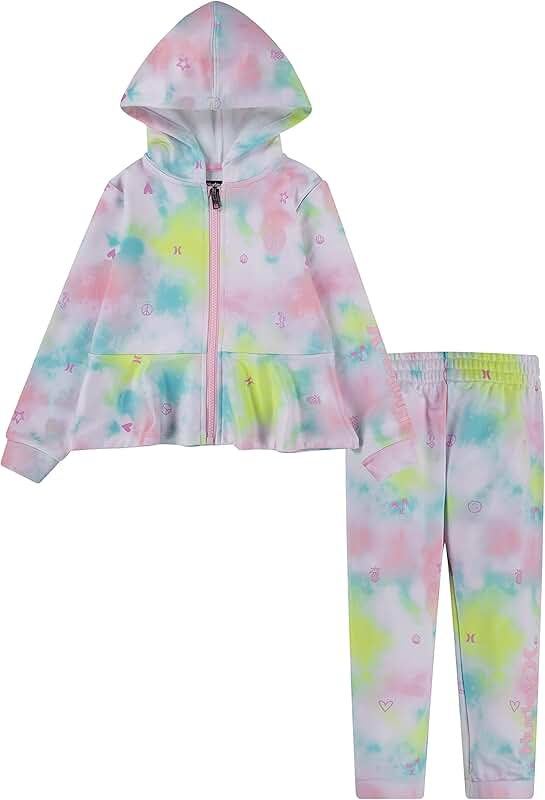 Baby Girl Hoodie and Joggers Set