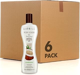 Silk Therapy Conditioner for Dogs with Coconut Oil, 6 Pack