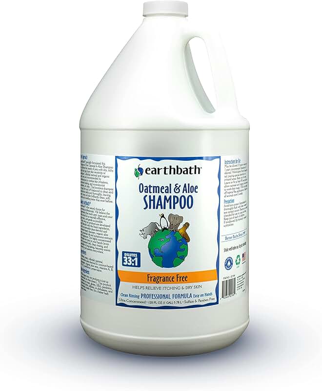 Oatmeal & Aloe Dog Shampoo for Dry Skin