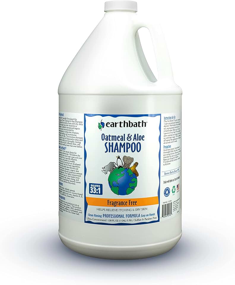 Oatmeal & Aloe Dog Shampoo for Dry Skin