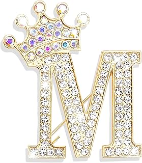 Letter Brooches and Pins for Women