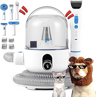 Quiet 2L Pet Grooming Vacuum with 5-in-1 Tools