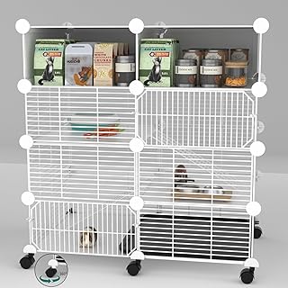 Indoor 3-Tier Guinea Pig and Small Animal Cage