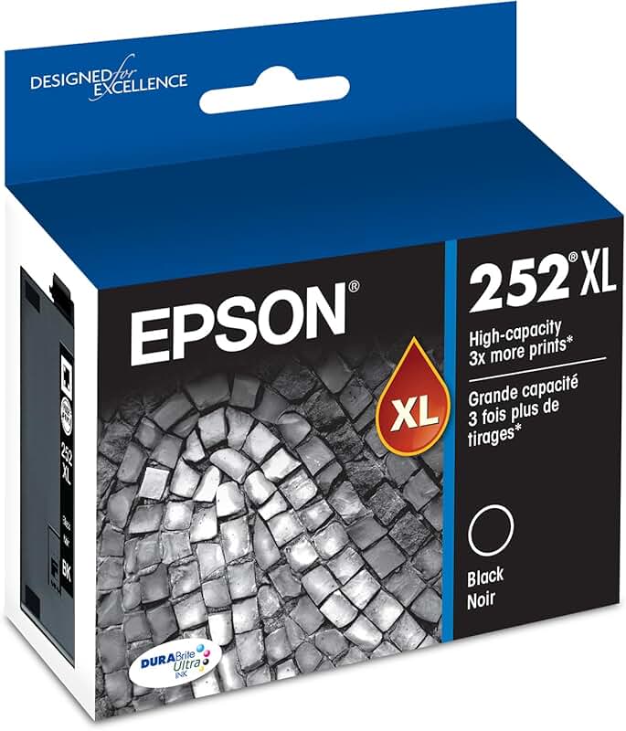 High Capacity Black Ink Cartridge for WorkForce Printers
