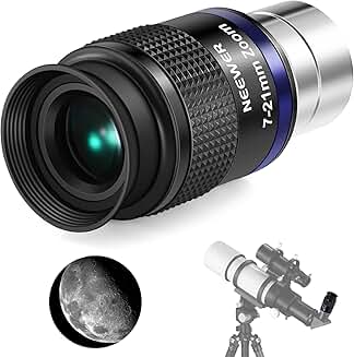 Zoom Telescope Eyepiece 7-21mm, 40°-57° FOV, 15mm Eye Relief