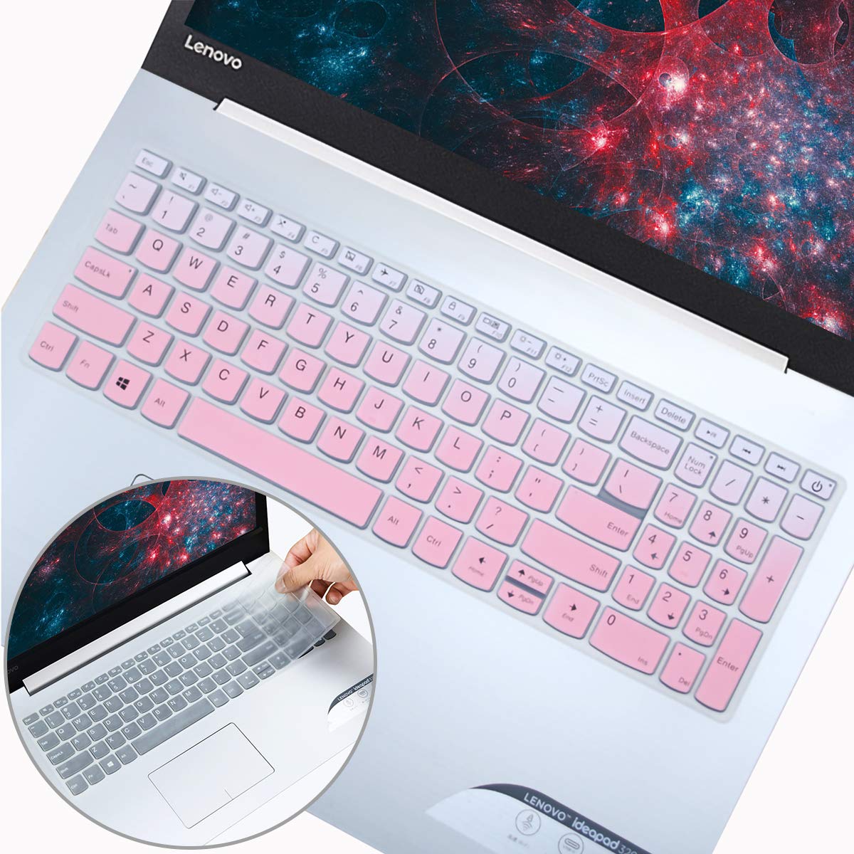 2-Pack Keyboard Cover for 15.6 and 17.3-inch Laptops