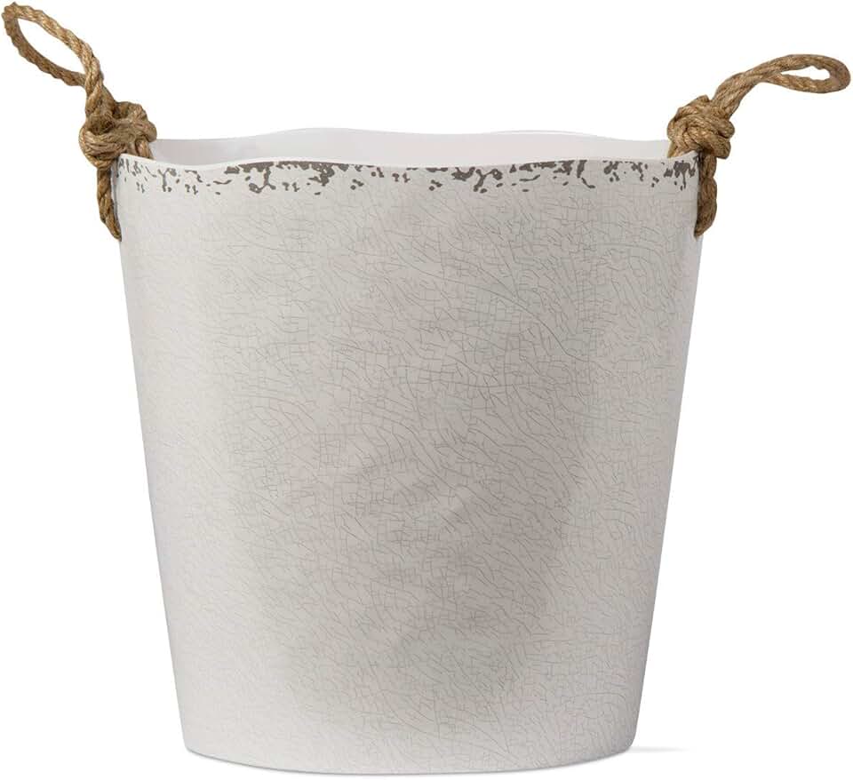 Wavy Edge Melamine Dinnerware and Wine Bucket