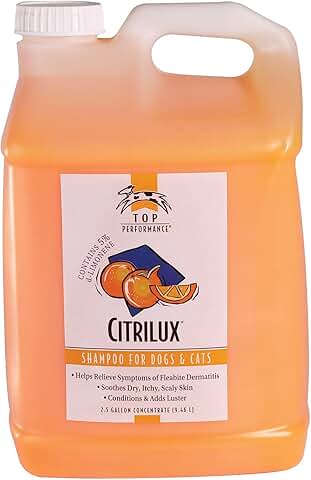 High-Performance Dog and Cat Shampoo, 2.5 Gallons