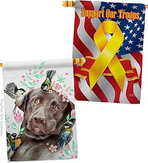 Dog and Puppy Play Flag for Garden or Yard