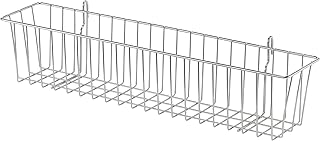 EcoStorage 21-Inch Metal Hanging Basket, 2-Pack