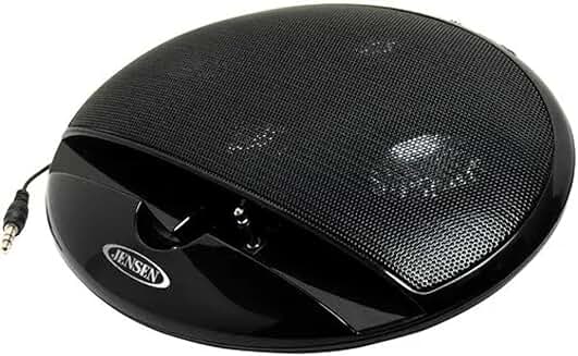 Portable stereo speaker for mobile devices