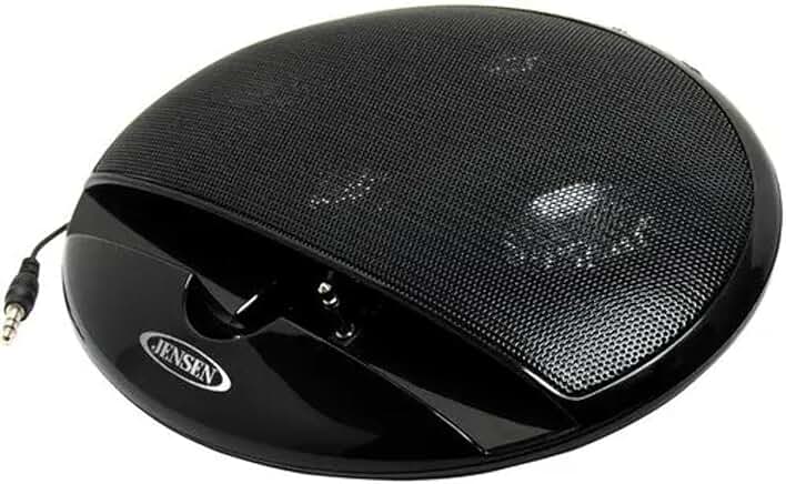 Portable stereo speaker for mobile devices
