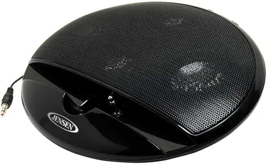 Portable stereo speaker for mobile devices