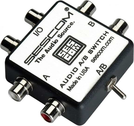 Stereo RCA Audio A/B Switch