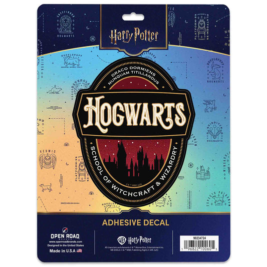 Hogwarts Sticker for Laptop, Car, or Water Bottle