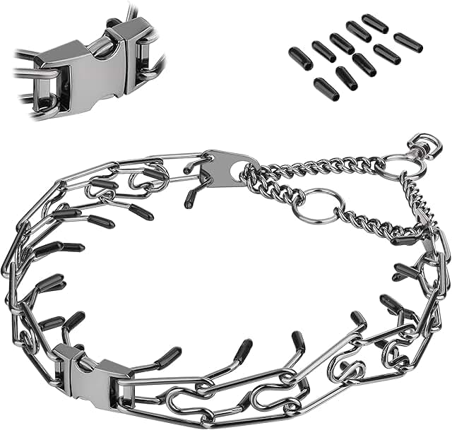 Dog Training Collar with Quick Release and Adjustable Fit