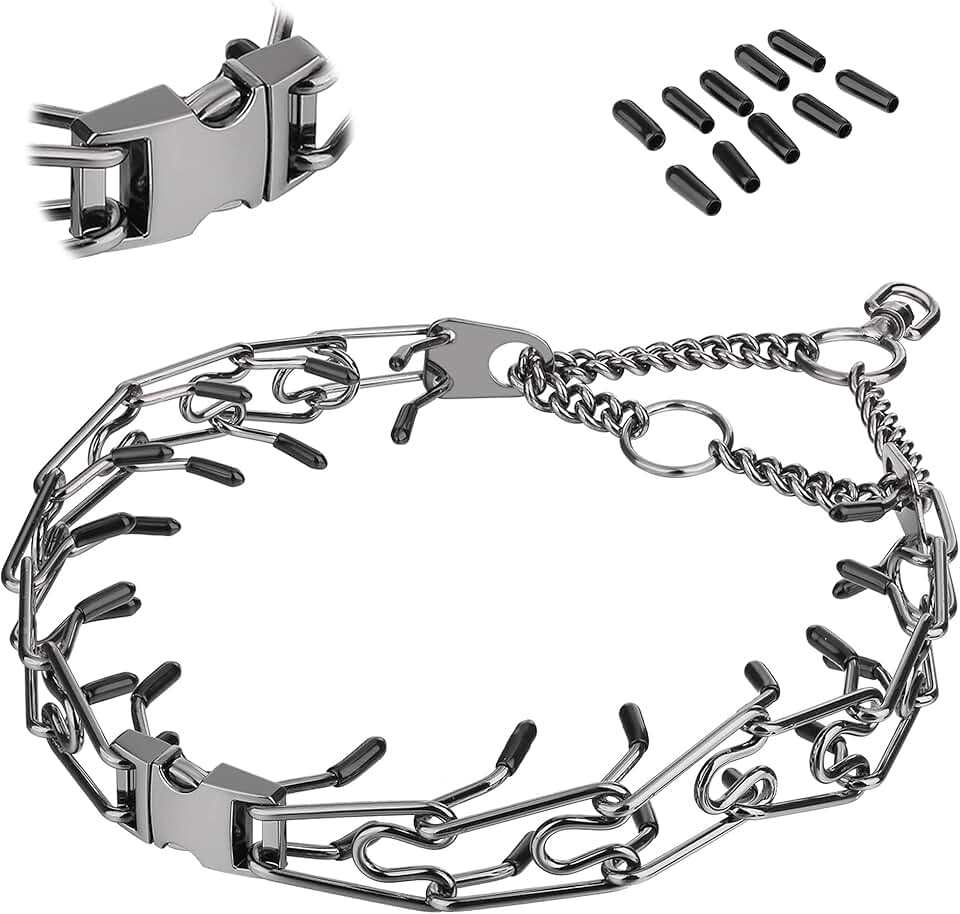 Dog Training Collar with Quick Release and Adjustable Fit