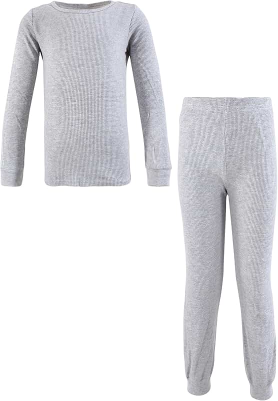 Soft pink unisex baby thermal long underwear set