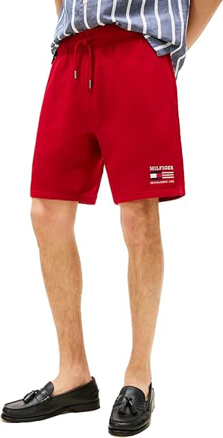 Men's Cotton Sweat Shorts with Drawstring