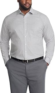 Men's Non-Iron Stretch Dress Shirt Big and Tall