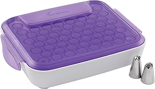 Piping Tips Organizer Storage Case, 9x7x2 Inches