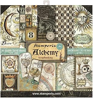 Multicoloured Double-Sided Paper Pad, 12" x 12"