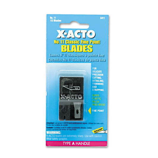 15-Pack No. 11 Non-Refillable Blade Dispensers