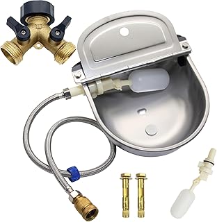 Automatic stainless steel water bowl for animals