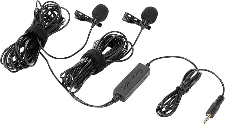 Dual Lavalier Microphones for Recording