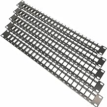 5-Pack 24-Port Wall or Rack Mount UTP Keystone Patch Panel