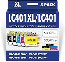 High Yield Ink Cartridges for Brother MFC-J1010DW Printer