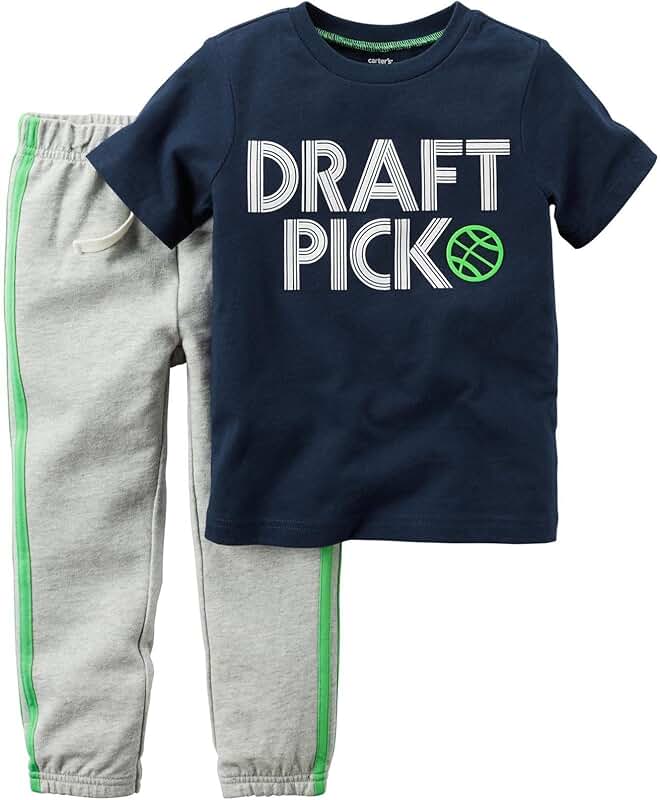 Baby boys' 2-piece playwear set