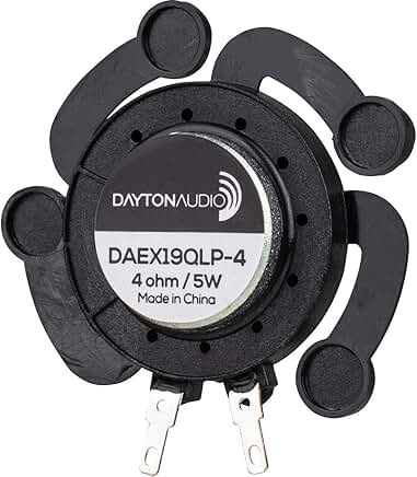 Low Profile 19mm Exciter, 5W, 4 Ohm