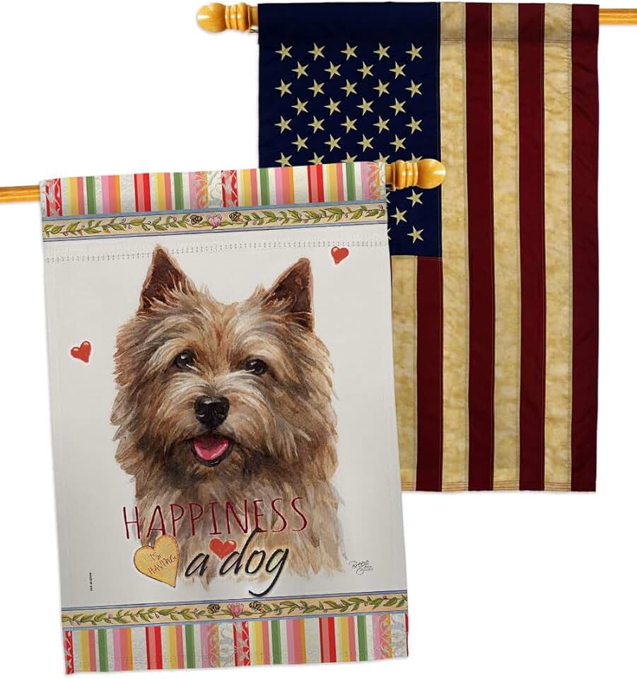 Norwich Terrier House Flag Pack for Dog Lovers