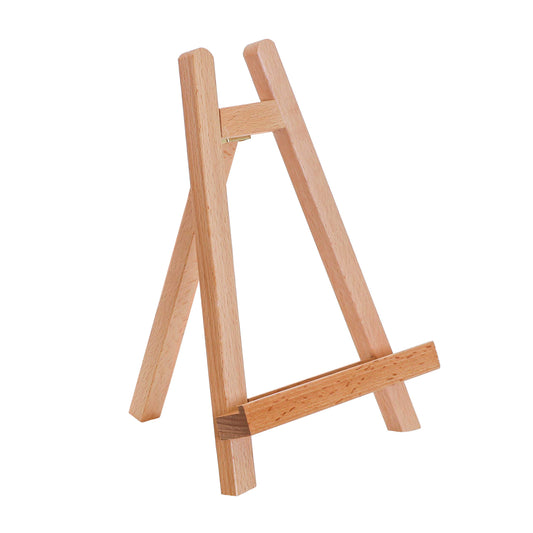 Small 10.5-Inch Wooden Tabletop Artist A-Frame Easel