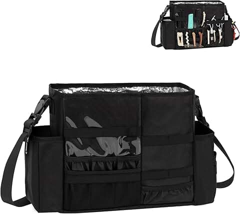 Large Hairdresser Makeup Bag with Shoulder Strap